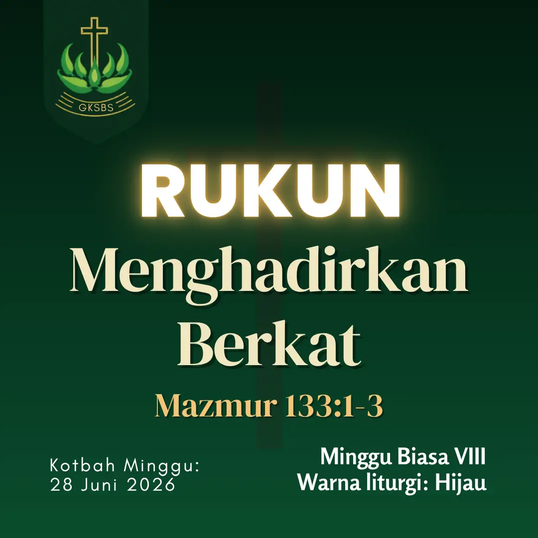 Rukun Menghadirkan Berkat